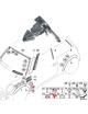 CLIP CONTOUR AILE NOIR MINI R50 R52 R53 AVANT X1