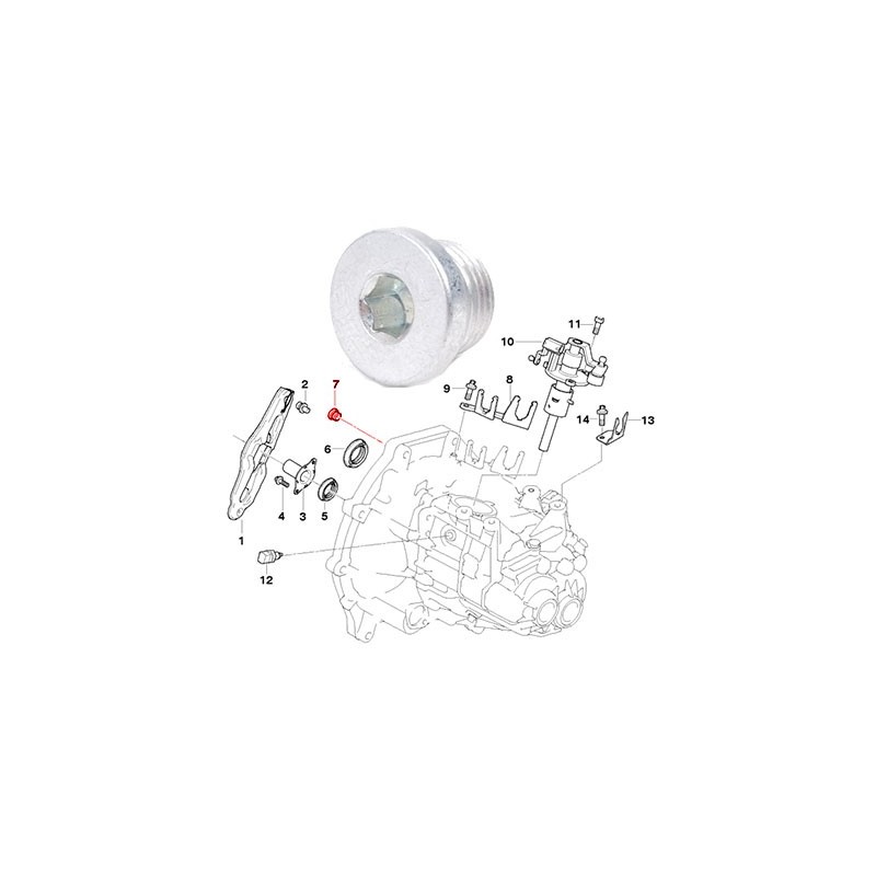 VIS BOUCHON M18X1.5X12 BOITE VITESSE MINI R50 A R61 F55 F56 F57 F54