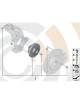 KIT REPARATION ROULEMENT ROUE AVANT MINI R61 R61  X1 KIT REPARATION ROULEMENT ROUE AVANT MINI R61 R61  X1