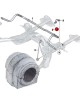 SILENTBLOC BARRE STABILISATRICE AVANT 21.5MM MINI R60 R61