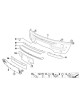 GRILLE DE PC AVANT INFERIEUR NOIRE MINI R50 ONE 1.4 ET 1.6 AV 07/04