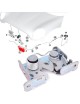 SERRURE CAPOT AVANT MINI R55 A R61 X1 SERRURE CAPOT AVANT MINI R55 A R61 X1