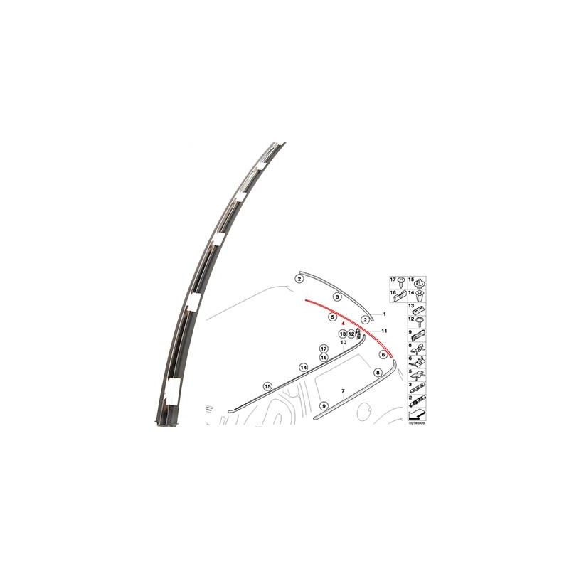 LECHE VITRE ARRIERE R50 ET R53