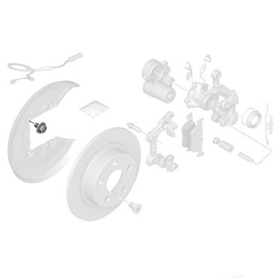 VIS SIX PANS M6X16 FIXATION TOLE PROTECTION DISQUE SERIE F