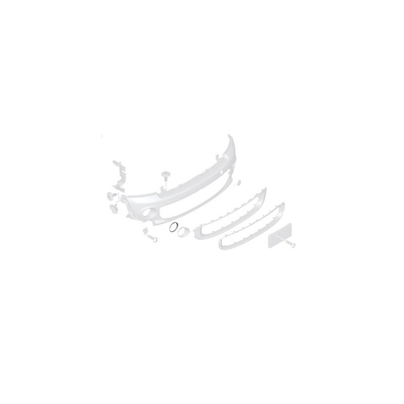 MOULURE ANTIBROUILLARD AVANT DROIT EN APPRET MINI R55 A R59