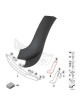 SPOILER GAUCHE CONTOUR PARE-CHOC R50 ESS AV 07/04 ET ONE D  SPOILER GAUCHE CONTOUR PARE-CHOC R50 ESS AV 07/04 ET ONE D