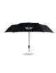 PARAPLUIE PLIANT NOIR LOGO MINI ARGENT