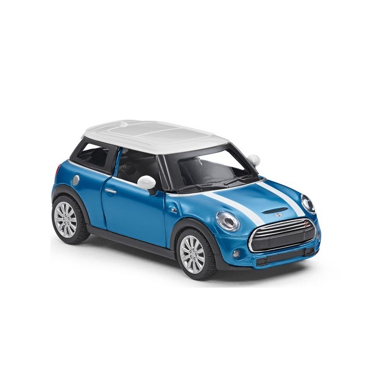 MINI MINIATURE COOPER S A FRICTION 1:36 - BLEUE