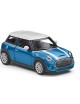MINI MINIATURE COOPER S A FRICTION 1:36 - BLEUE