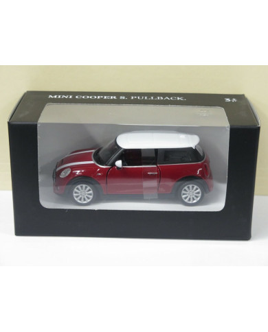 MINI MINIATURE COOPER S A FRICTION 1:36 - ROUGE