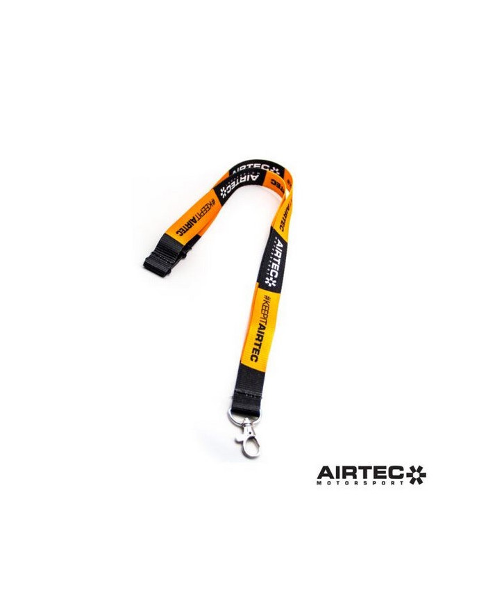 Lanyard AIRTEC Motorsport ORANGE ET NOIR 