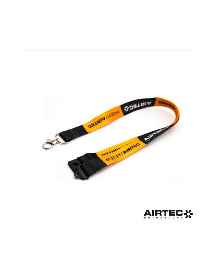 Lanyard AIRTEC Motorsport ORANGE ET NOIR 
