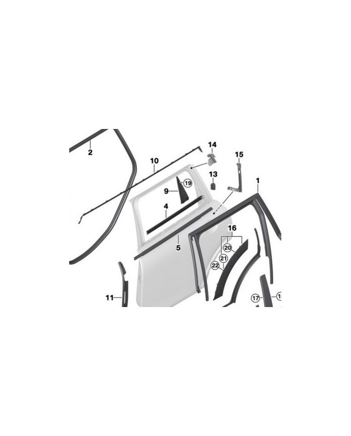 COUVRE JOINT EXTERIEUR ARRIERE DROIT CLUBMAN F54