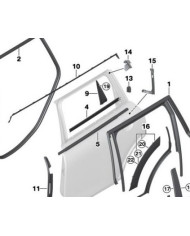 COUVRE JOINT EXTERIEUR ARRIERE DROIT CLUBMAN F54