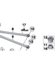 Cale de reglage essieu arrière Série R 