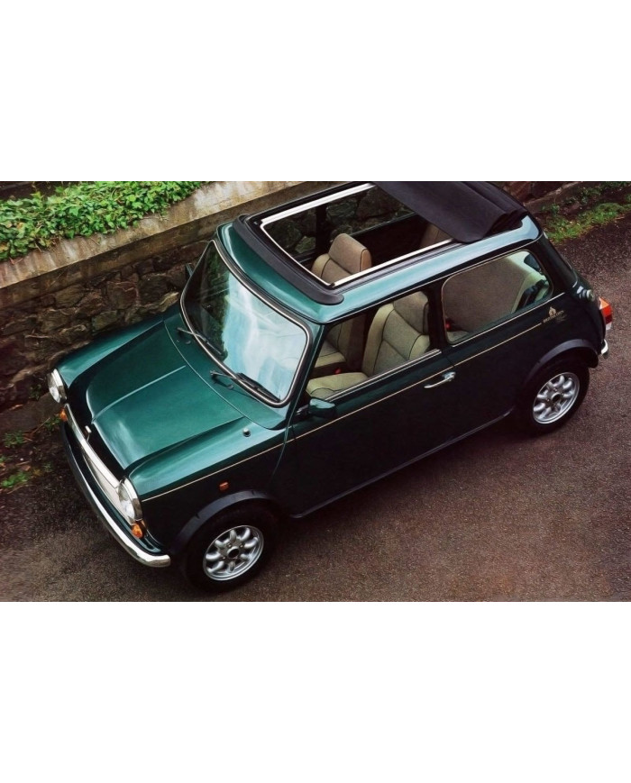 CAPOTE BRITISH OPEN TOIT OUVRANT VERTE SOUS FACE NOIRE ALPAGA