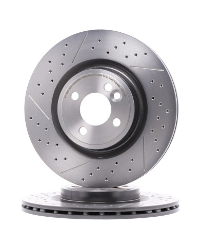 DISQUE FREIN VENTILE PERFORE AV JCW R55 A R59 X1 PMT DISQUE FREIN VENTILE PERFORE AV JCW R55 A R59 X1 PMT